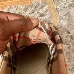Kid Burberry shoe